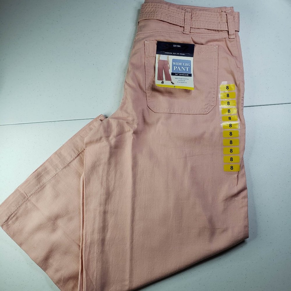 Wide leg pant pink